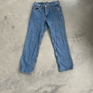 Levi's Blue Straight Leg Jeans